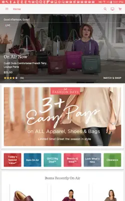 QVC Mobile Shopping (US) android App screenshot 3